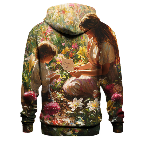 The Garden of Gratitude A Mother's Unfading Bloom Hoodie