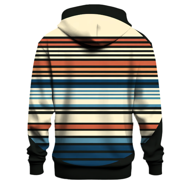 Retro Stripe Harmony Hoodie