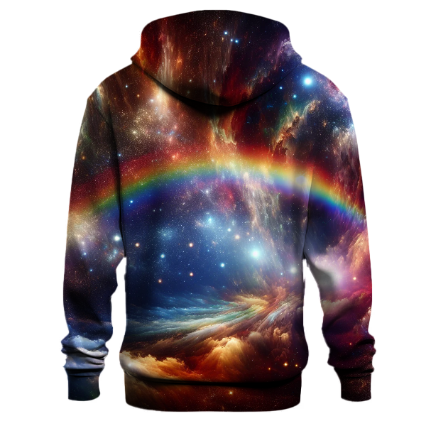 Cosmic Rainbow Splendor Hoodie