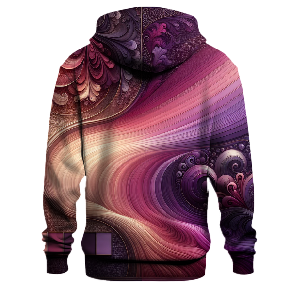 Velvet Plum Illusion Hoodie