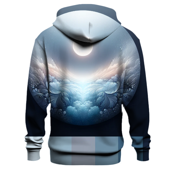 Moonlit Glacier Shimmer Hoodie
