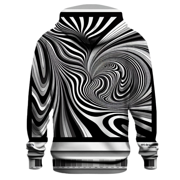 Funky Op Art Illusion Hoodie