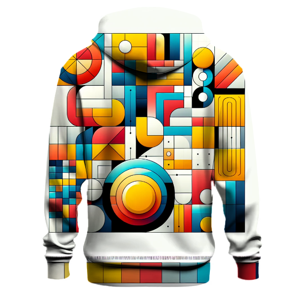 Bold Geometric Exploration Hoodie