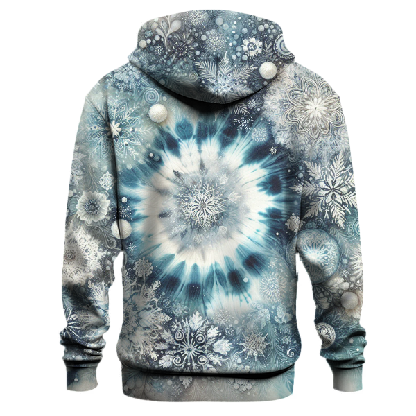 Glistening Frost Tie-Dye Hoodie