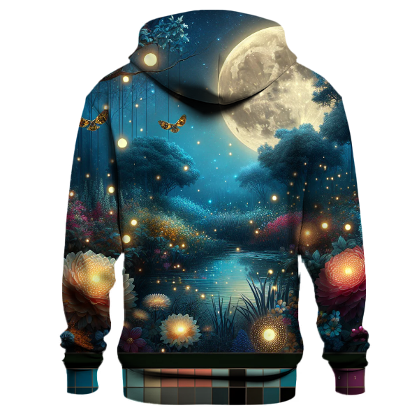 Enchanted Midnight Garden Hoodie