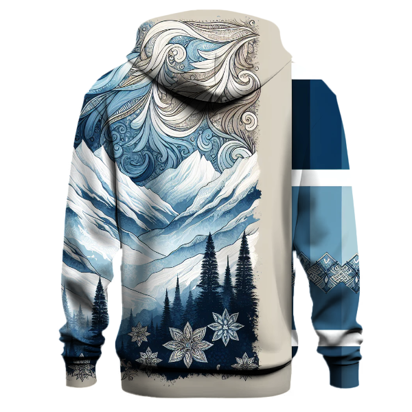 Frozen Peaks Tie-dye Hoodie