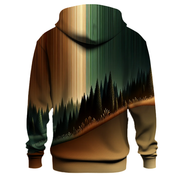 Rustic Woodland Gradient Hoodie