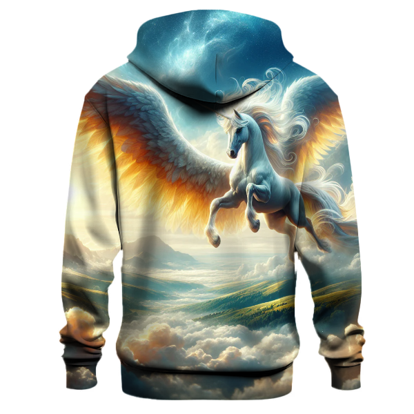 Majestic Pegasus Flight Hoodie