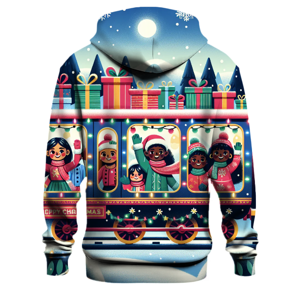 Adventurous Christmas Train Ride Hoodie