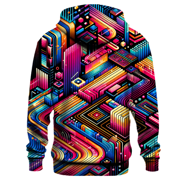 Neon Electro Pulse Hoodie
