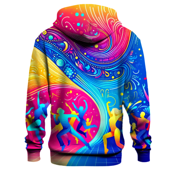 Colorful Festival Gradient Hoodie