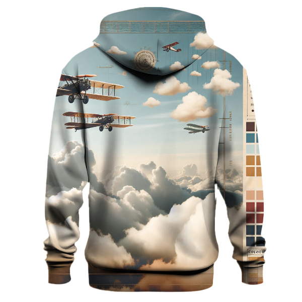 Vintage Aeronautical Adventure Hoodie