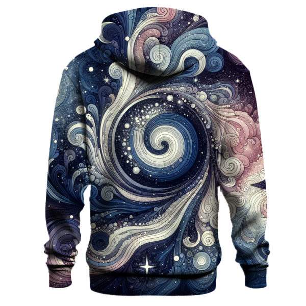 Celestial Dreams Abstract Hoodie