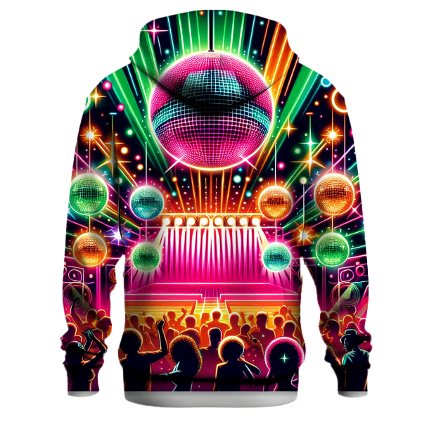 Disco Lights Party Hoodie