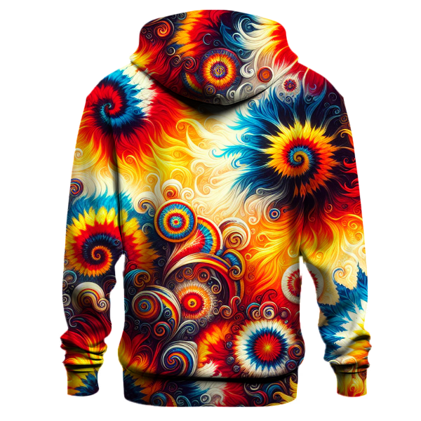 Electric Passion Tie-Dye Hoodie