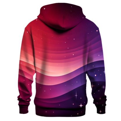 Crimson Dusk Delight Hoodie