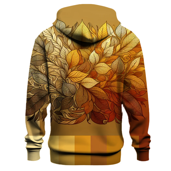 Autumn Amber Drift Hoodie