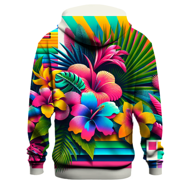 Tropical Vibe Explosion Hoodie