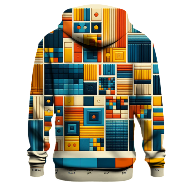 Groovy Squares Hoodie