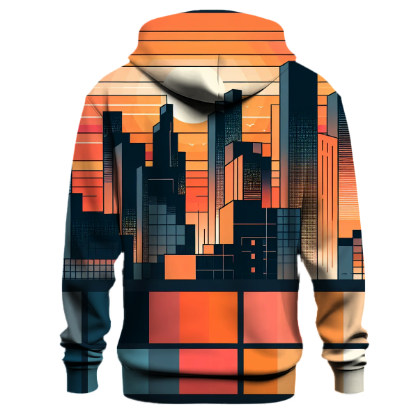 Sunset Cityscape Vibe Hoodie