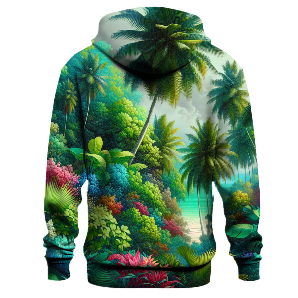Lush Tropical Retreat Hoodie