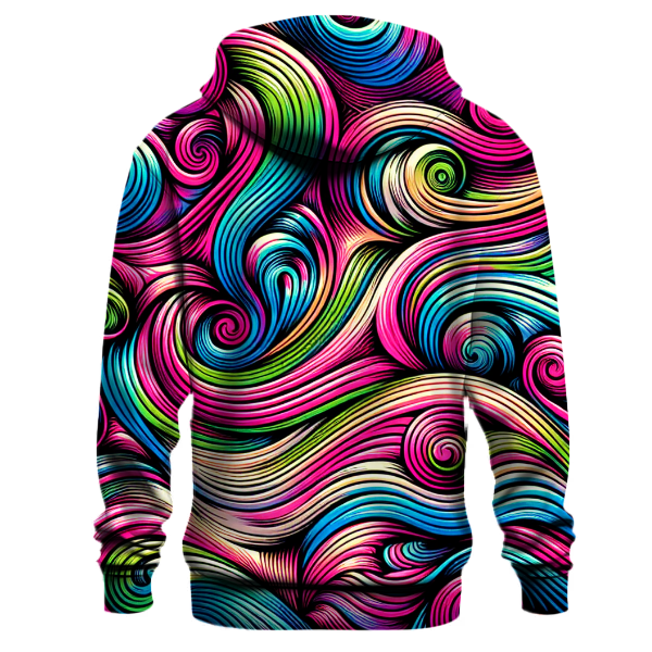 Neon Waves Hoodie