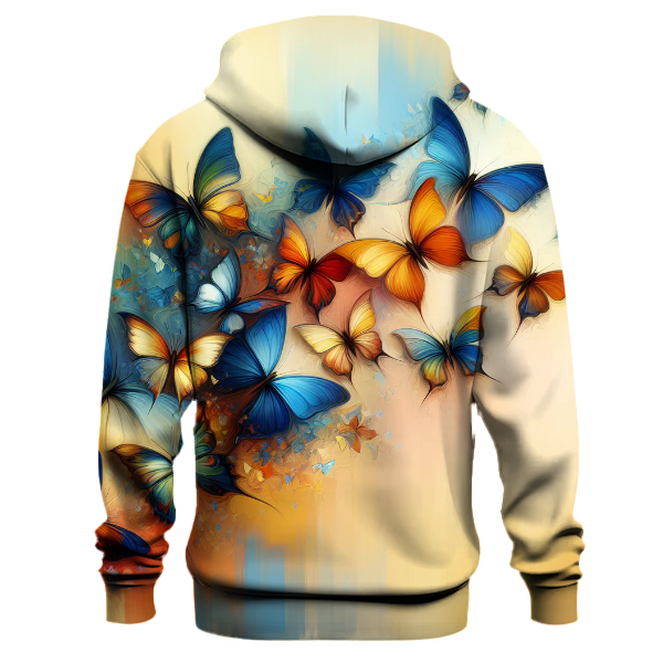 Chic Vintage Butterflies Hoodie