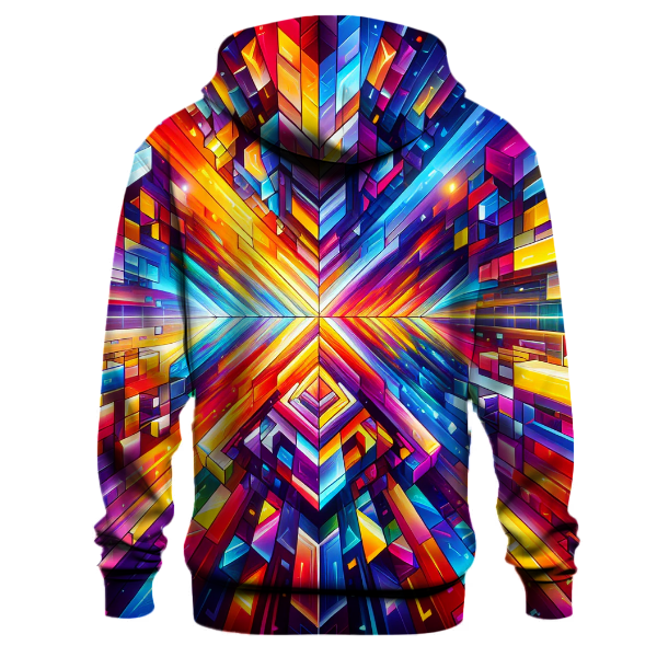 Techno Prism Pulse Hoodie