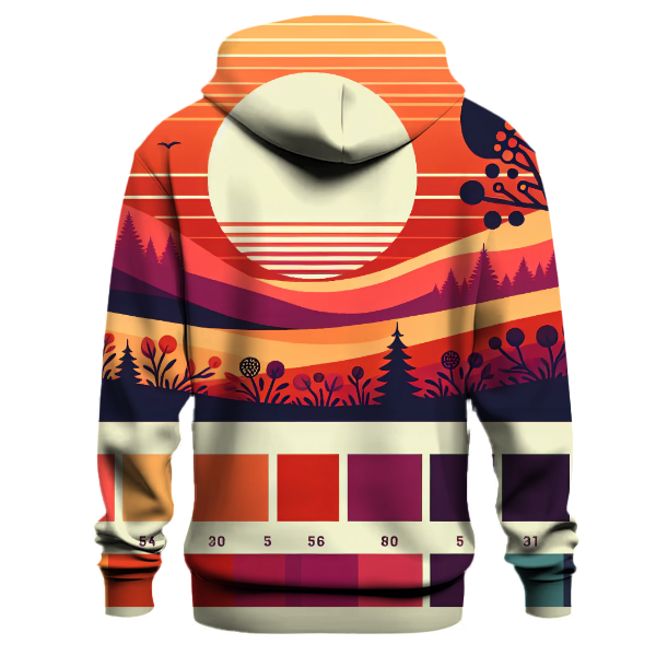 Sunset Reverie Silhouette Hoodie
