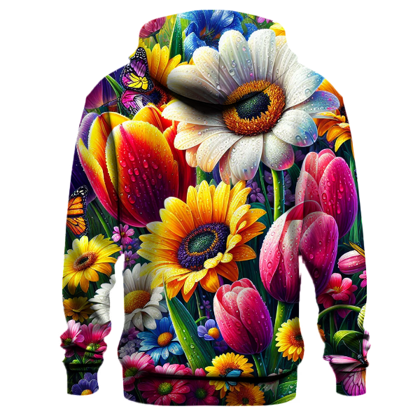Nature's Floral Symphony Hoodie