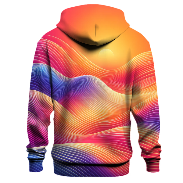 Electric Sunset Vibe Hoodie