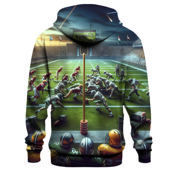 American Football Hustle Hoodie