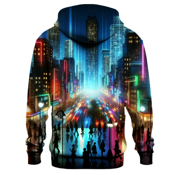 Urban Nightlife Energy Hoodie