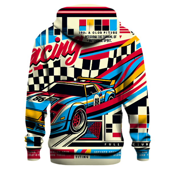 Retro 80s Racing Hoodie