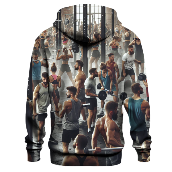 Motivational Fitness Journey Hoodie