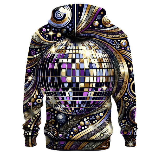 Dynamic Disco Patterns Hoodie