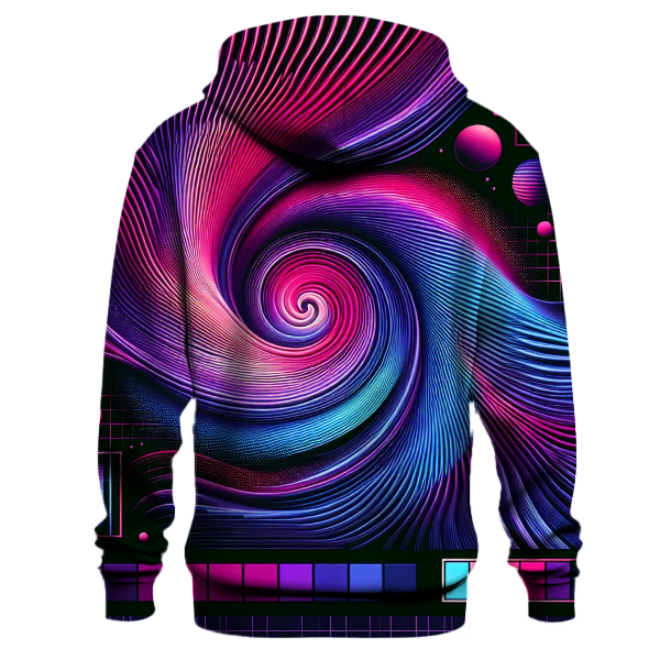 Synthwave Vortex Hoodie