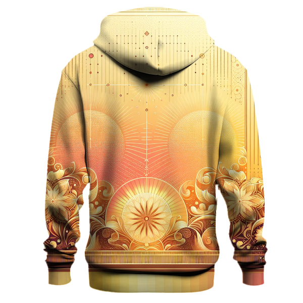 Golden Hour Elegance Hoodie