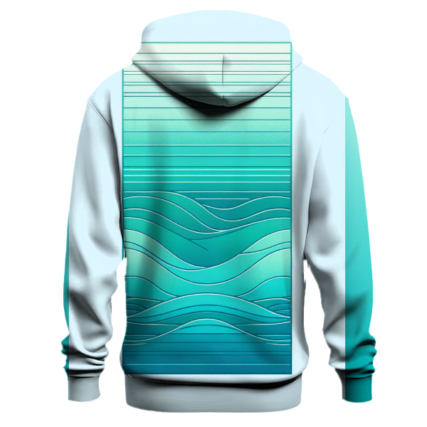 Oceanic Harmony Fade Hoodie