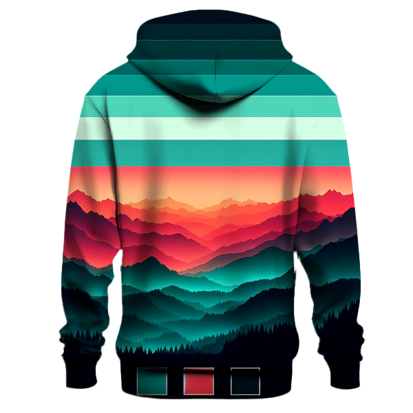Sunset Mountain Melody Hoodie