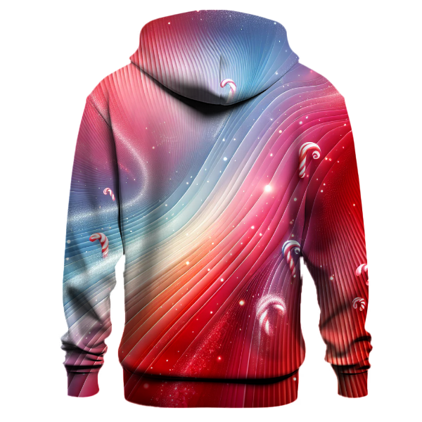 Candy Cane Swirl Gradient Hoodie