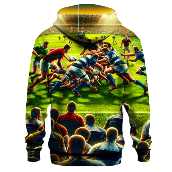 Rugby Stripes Hoodie