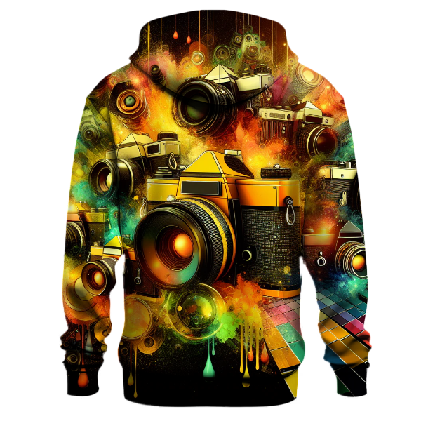 Retro Camera Flash Hoodie