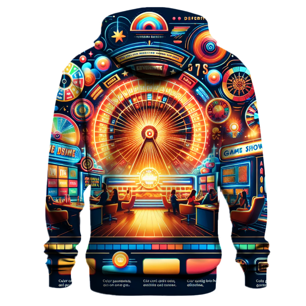 Retro Game Show Whirl Hoodie