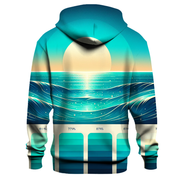 Glimmering Sea Gradient Hoodie