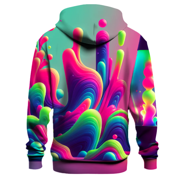 Groovy Lava Lamp Patterns Hoodie