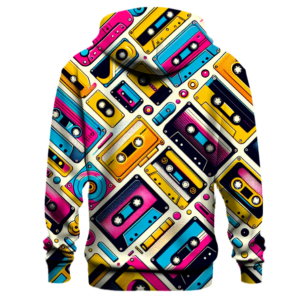 Rad Retro Cassettes Hoodie