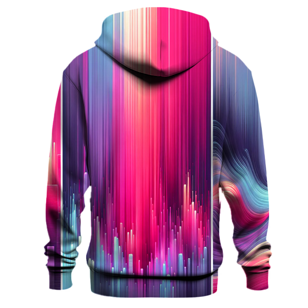 Electric Pink Gradient Hoodie