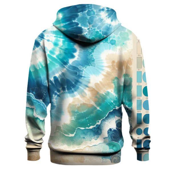Glistening Tide Tie-Dye Hoodie