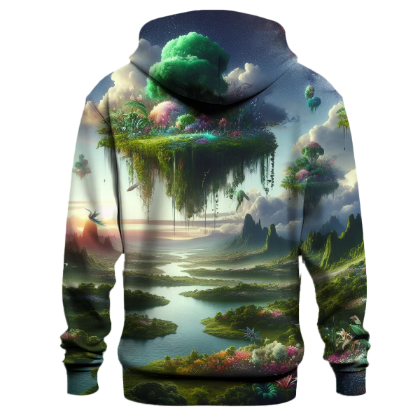 Ethereal Fantasy Landscapes Hoodie
